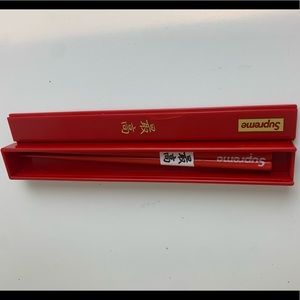 Supreme Chopsticks Set Red